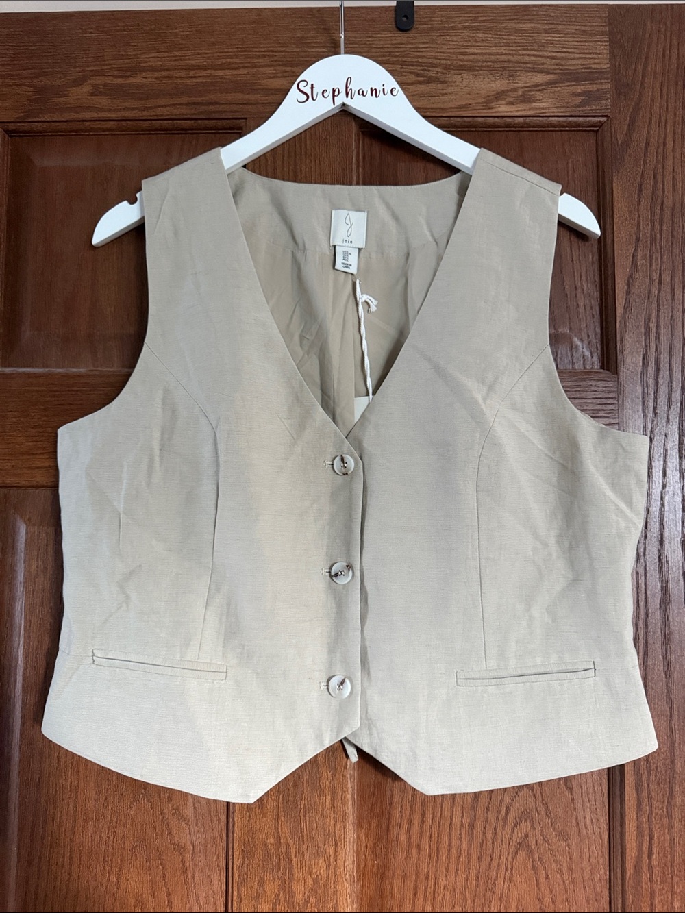 NWT Joie crop vest